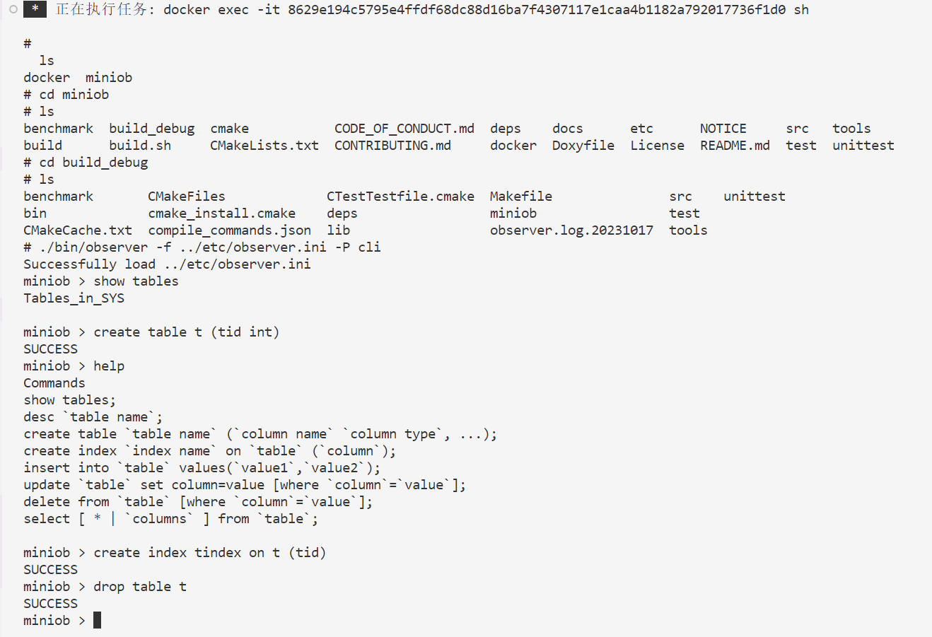 start docker4